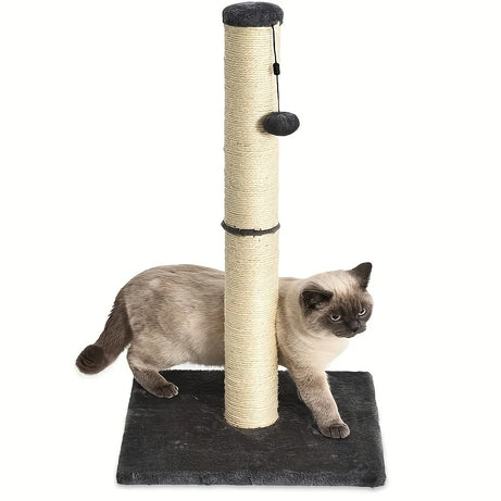 Modern Sisal Cat Tree – Safe, Stable Climber & Scratch Post