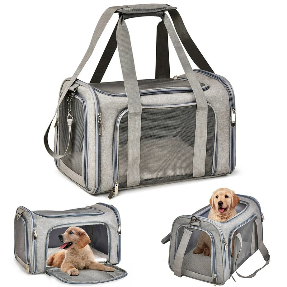 Airline Approved Pet Carrier Bag for Small Dogs & Cats