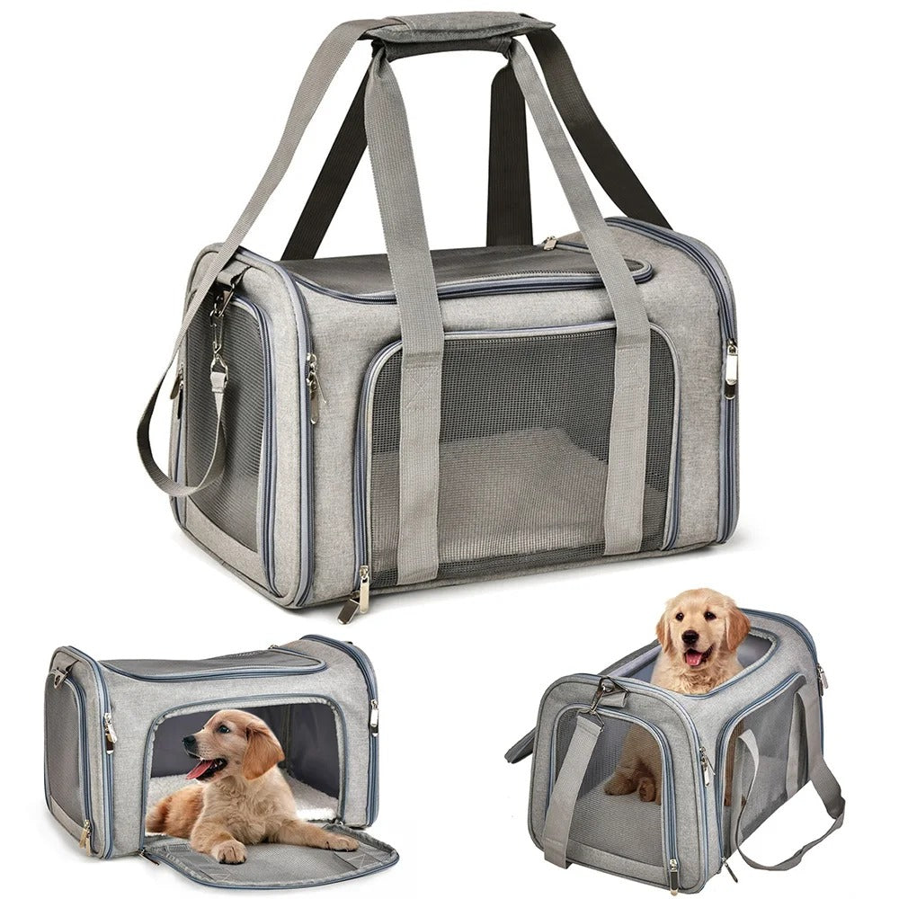 Airline Approved Pet Carrier Bag for Small Dogs & Cats