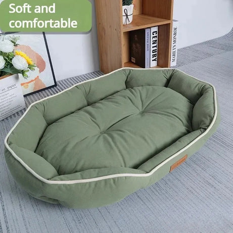 Fluffy Dog Sofa Bed for Small Breeds – Soft Pet Cushion