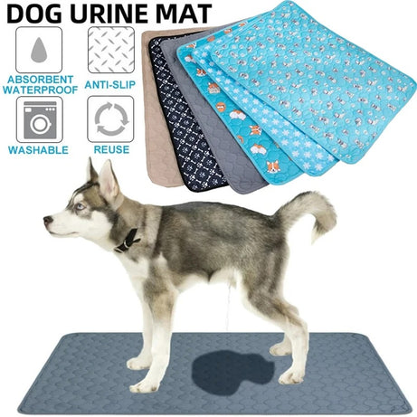 Reusable Absorbent Dog Pee Pad Blanket for Puppy Training