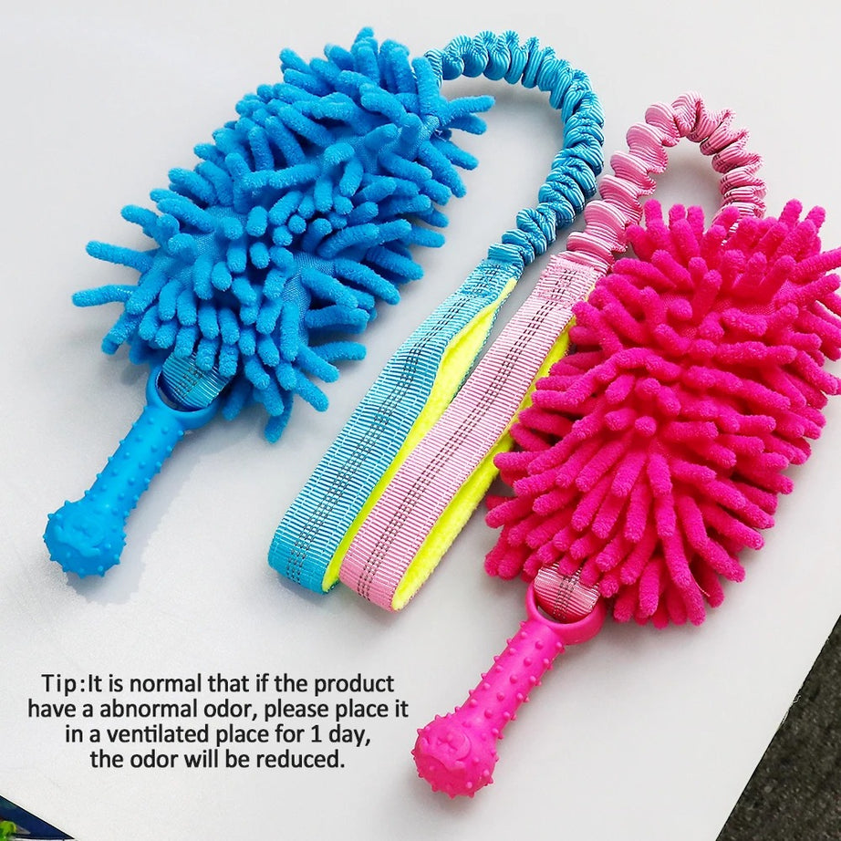 Durable Plush Dog Chew Toy for Medium & Large Dogs - Teeth Care