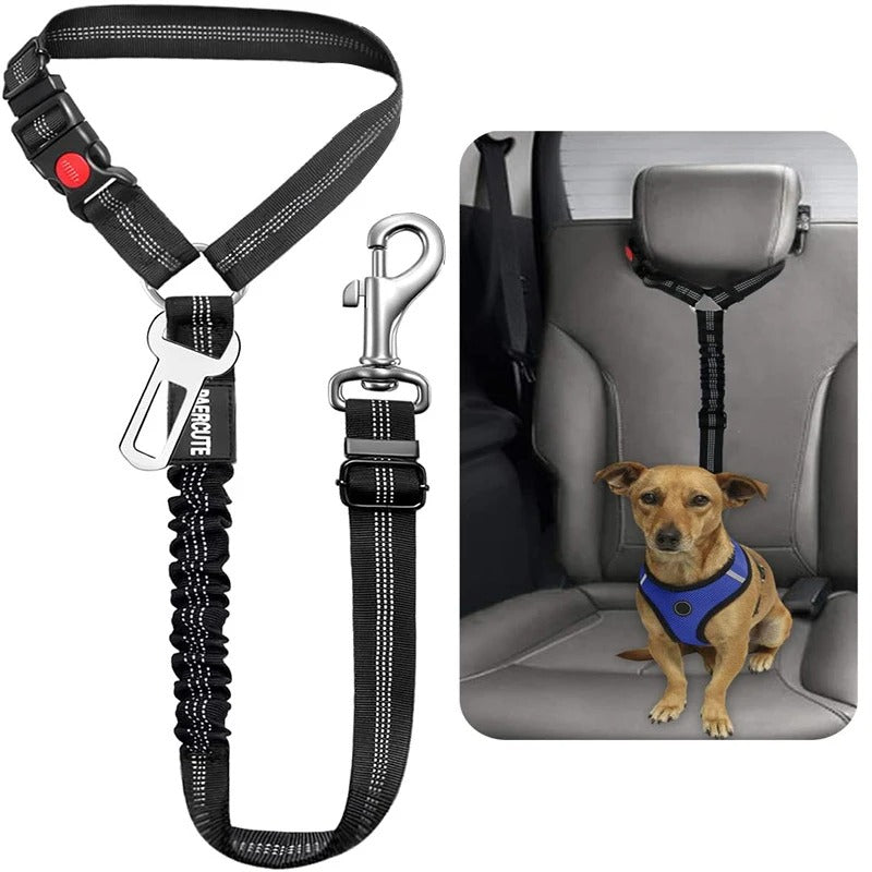 2-in-1 Dog Harness Leash & Car Seat Belt for Pets