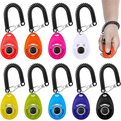 Pet Training Clicker with Wrist Strap for Dogs & Cats