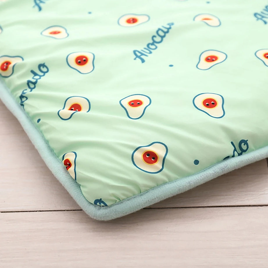 Cooling Dog Mat – Breathable, Washable Summer Pet Bed