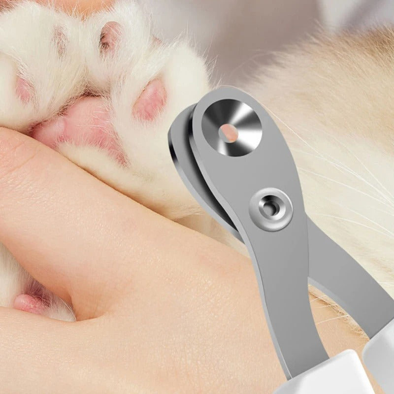 Professional Stainless Steel Pet Nail Clippers for Cats & Dogs