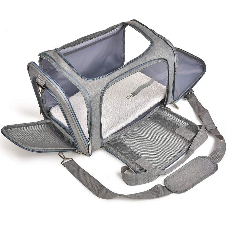 Airline Approved Pet Carrier Bag for Small Dogs & Cats