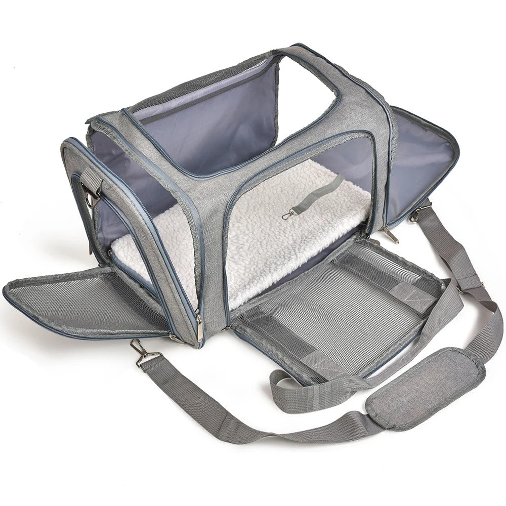 Airline Approved Pet Carrier Bag for Small Dogs & Cats