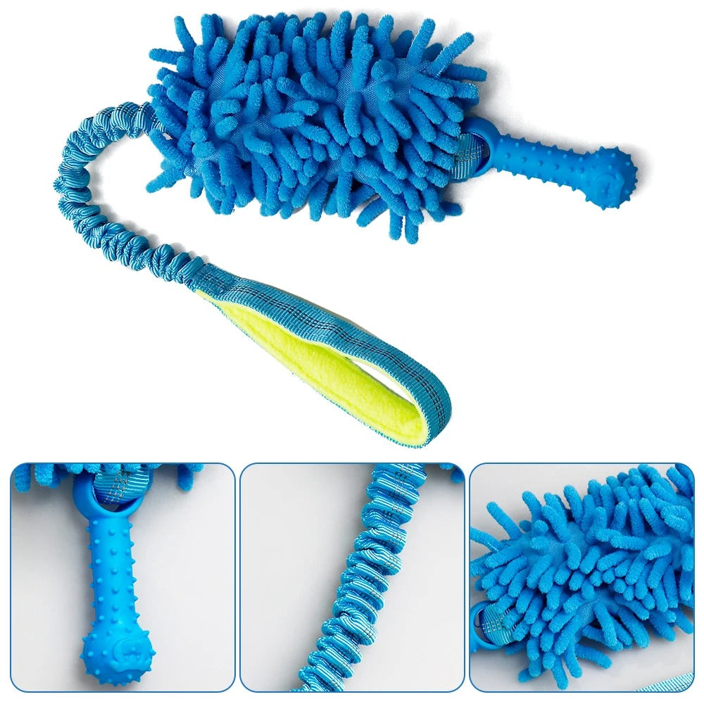 Durable Plush Dog Chew Toy for Medium & Large Dogs - Teeth Care