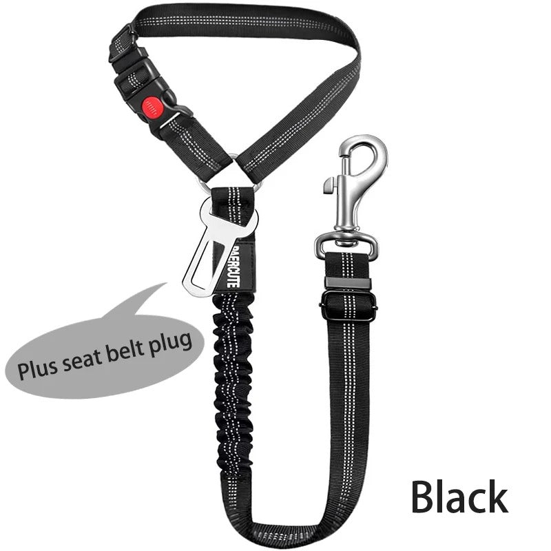 2-in-1 Dog Harness Leash & Car Seat Belt for Pets