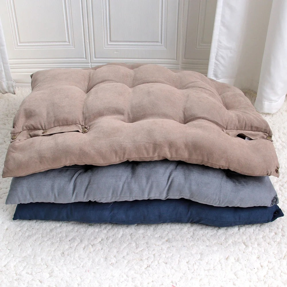 3-in-1 Dog Cat Bed Sofa Mat – Warm Winter Pet Cushion Nest