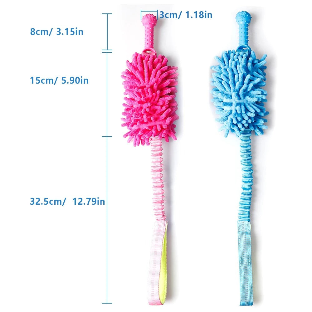 Durable Plush Dog Chew Toy for Medium & Large Dogs - Teeth Care