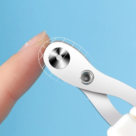 Professional Stainless Steel Pet Nail Clippers for Cats & Dogs