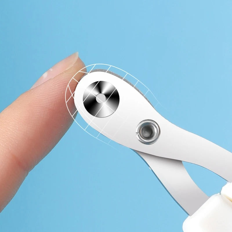 Professional Stainless Steel Pet Nail Clippers for Cats & Dogs