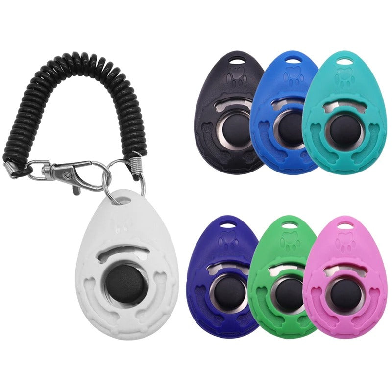 Pet Training Clicker with Wrist Strap for Dogs & Cats