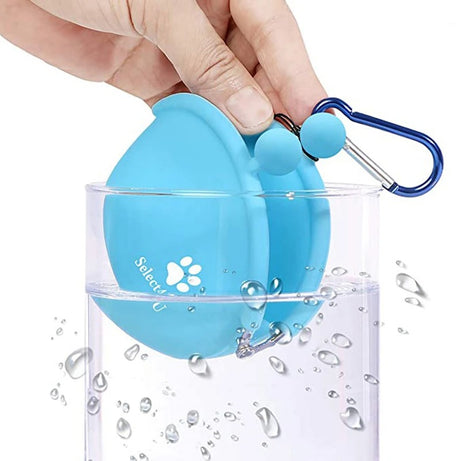 Silicone Dog Treat Bag for Training & Walking Outdoors