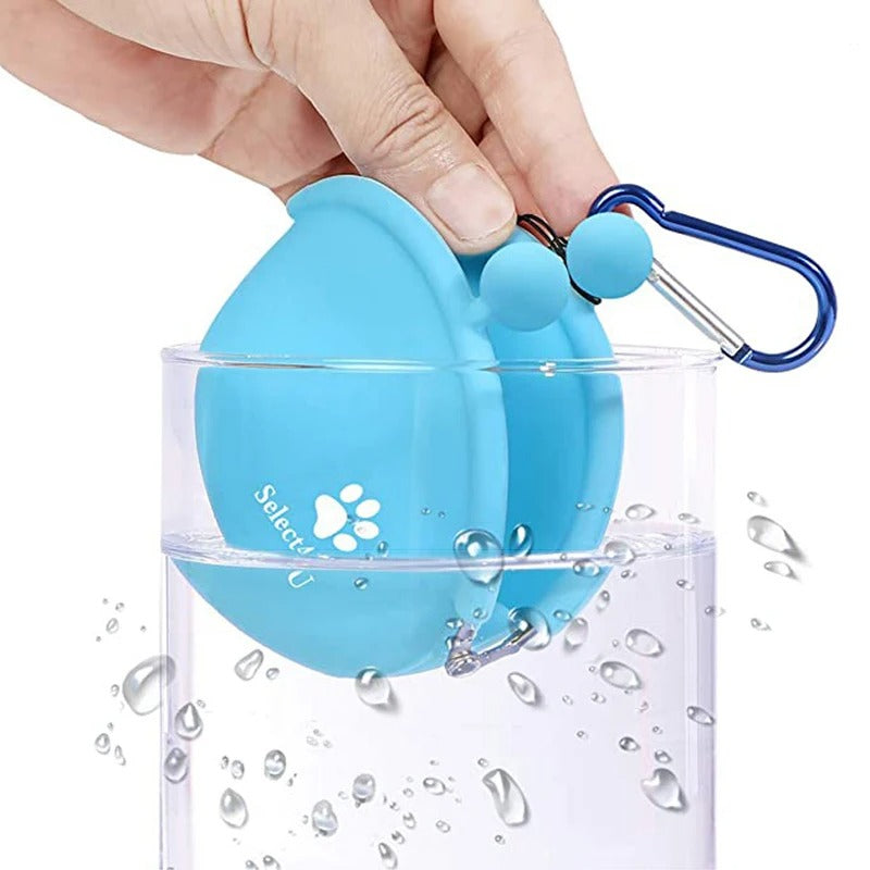 Silicone Dog Treat Bag for Training & Walking Outdoors