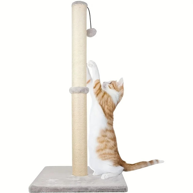 Modern Sisal Cat Tree – Safe, Stable Climber & Scratch Post