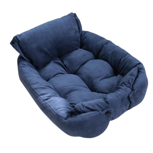 3-in-1 Dog Cat Bed Sofa Mat – Warm Winter Pet Cushion Nest