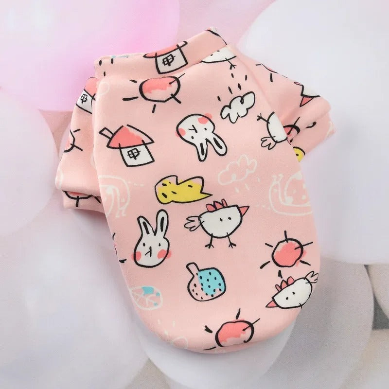 Winter Dog Hoodie Warm Pet Coat for Small Dogs & Cats