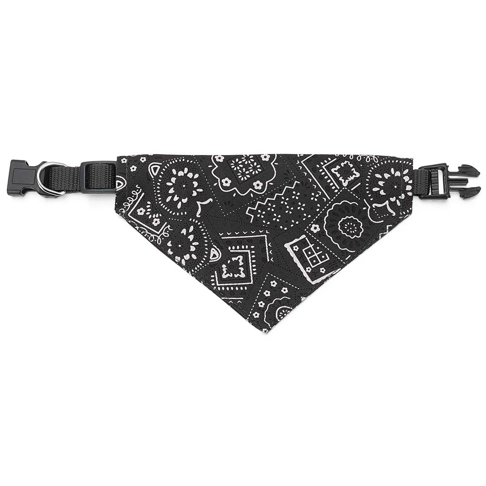 Adjustable Pet Bandana Scarf for Cats & Dogs - Dress Up