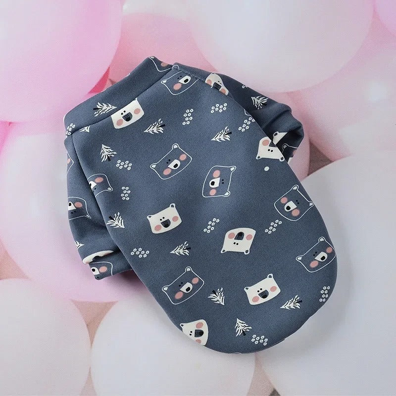 Winter Dog Hoodie Warm Pet Coat for Small Dogs & Cats