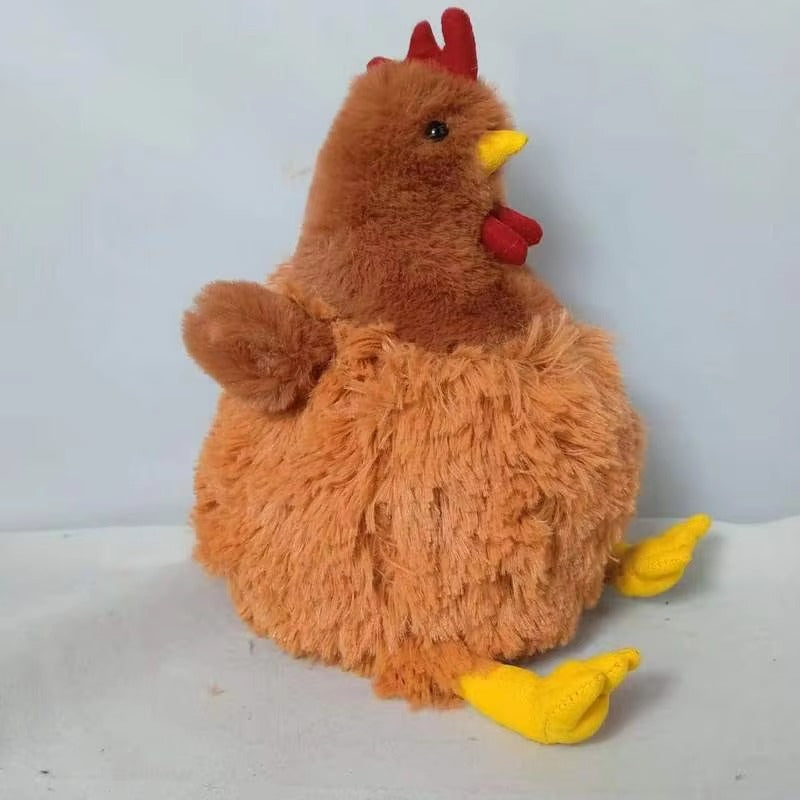Cecil Chicken Plush 25cm – Cute Hen Toy & Pet Pillow