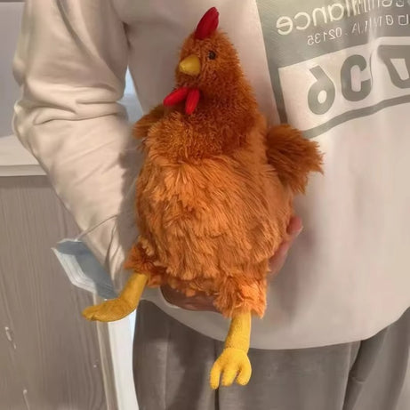 Cecil Chicken Plush 25cm – Cute Hen Toy & Pet Pillow