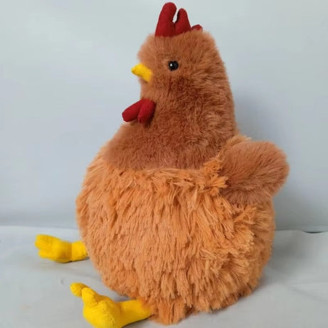 Cecil Chicken Plush 25cm – Cute Hen Toy & Pet Pillow