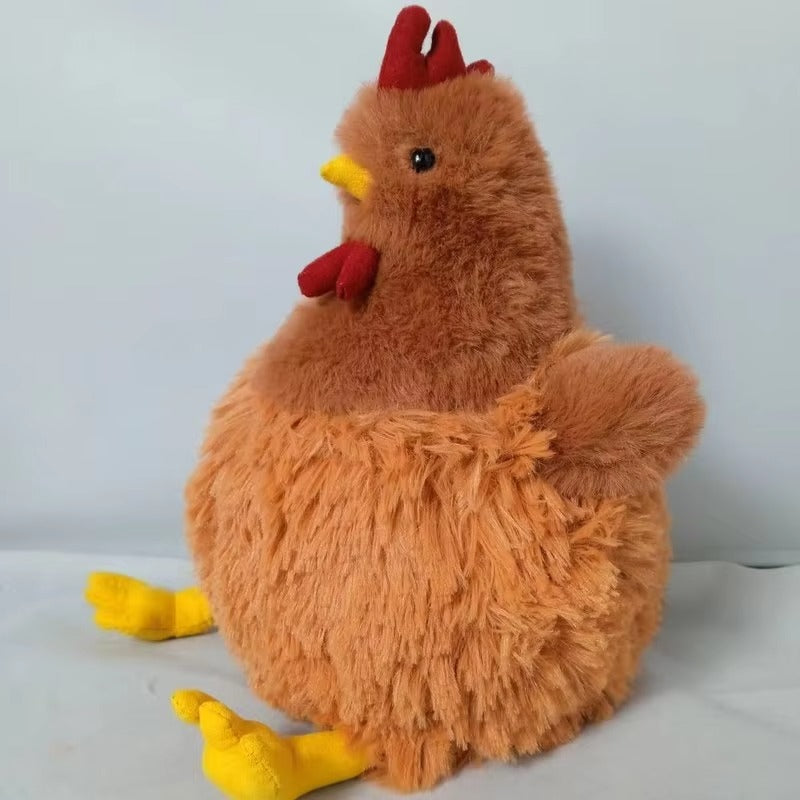 Cecil Chicken Plush 25cm – Cute Hen Toy & Pet Pillow