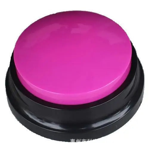 Dog Training Voice Button – 30s Recordable Pet Communication