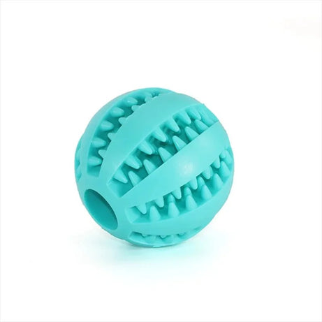 Extra-Tough Natural Rubber Dog Chew Ball – 5cm, Interactive